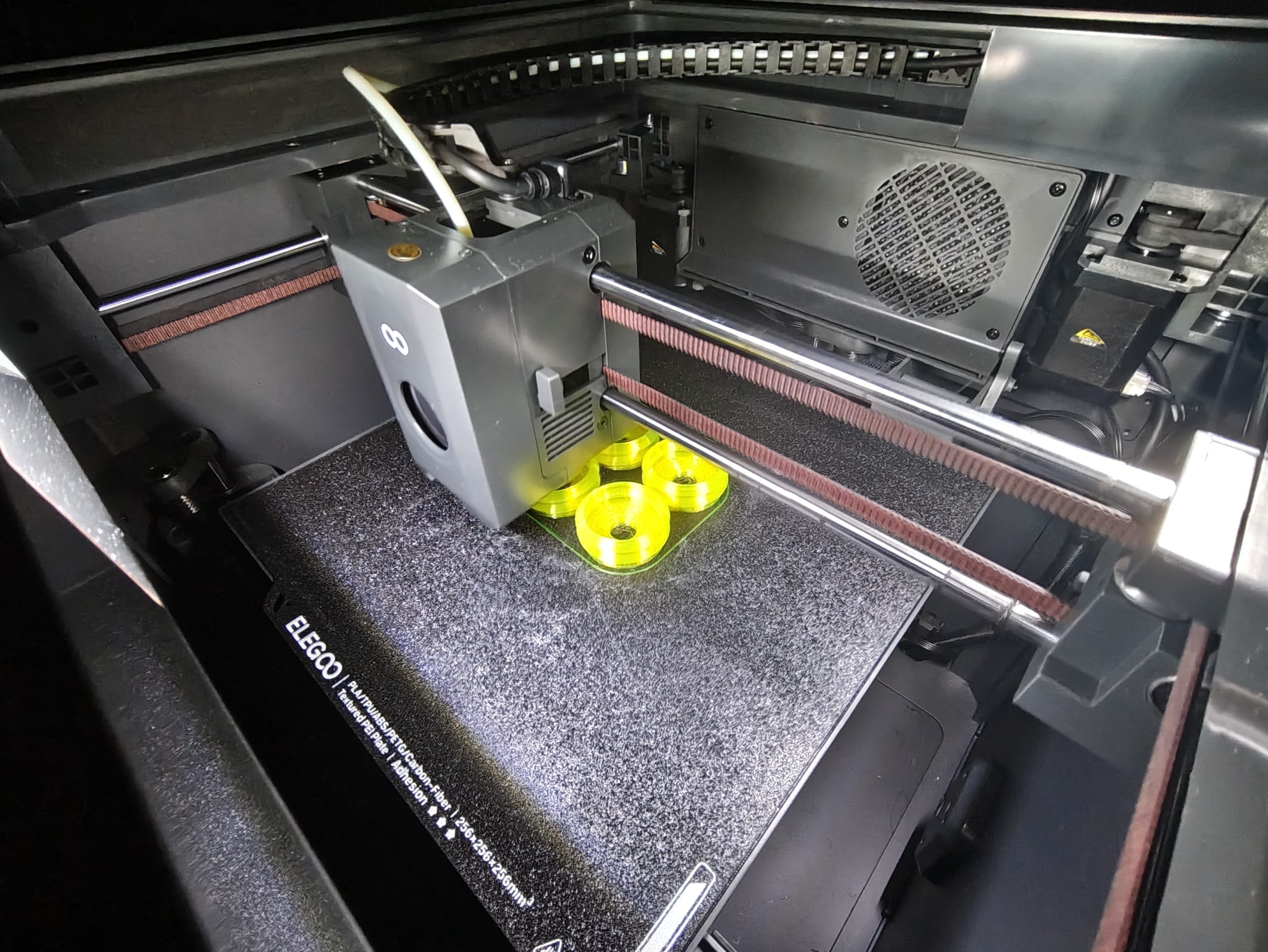 3D 列印進行中